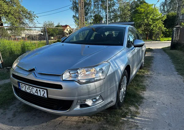 citroen c5 zachodniopomorskie Citroen C5 cena 21900 przebieg: 145921, rok produkcji 2009 z Poznań